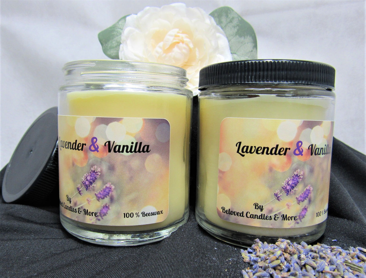 Lavender & Vanilla 8oz w/Wooden Wick